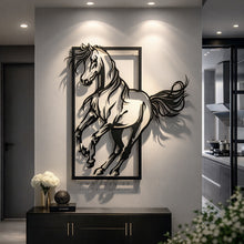 Load image into Gallery viewer, Horse Wall Art لوحة الخيل - Premium ( Metal ) ( HZN25 )