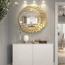 Load image into Gallery viewer, Rounded Wall Mirror مرآة حائط ( MRZN14 )