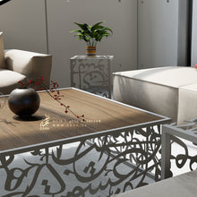 Load image into Gallery viewer, "Arabisc" Coffee Table " طاولة قهوة " أرابيسك ( 5 pcs )