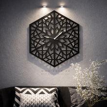 Load image into Gallery viewer, Hexa Wall Clock ساعة حائط