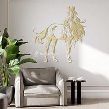 Load image into Gallery viewer, Horse Wall Art لوحة الخيل - Premium ( Metal ) ( HZN37 )