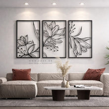 Load image into Gallery viewer, Flower Metal Wall Art - Premium ( FWZN02 )