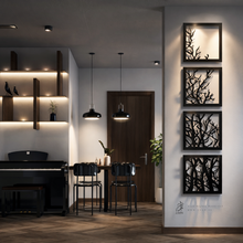 Load image into Gallery viewer, Vertical Tree Wall Art - Premium ( 3pc Set )