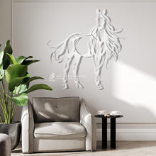 Load image into Gallery viewer, Horse Wall Art لوحة الخيل - Premium ( Metal ) ( HZN37 )
