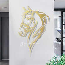 Load image into Gallery viewer, Horse Wall Art لوحة الخيل - Premium ( Metal ) ( HZN38 )