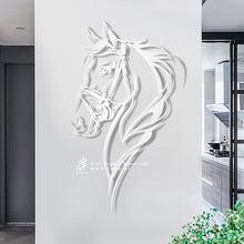 Load image into Gallery viewer, Horse Wall Art لوحة الخيل - Premium ( Metal ) ( HZN38 )
