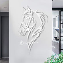 Load image into Gallery viewer, Horse Wall Art لوحة الخيل - Premium ( Metal ) ( HZN38 )