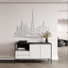 Load image into Gallery viewer, Dubai Panoramic Skyline Wall Art