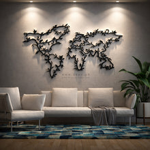 Load image into Gallery viewer, World Map Wall Art - Premium ( MPZN01 )