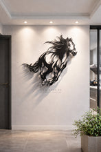 Load image into Gallery viewer, Horse Wall Art لوحة الخيل - Premium ( Metal ) ( HZN19 )