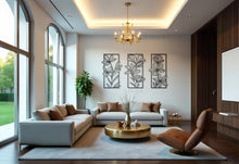 Load image into Gallery viewer, Flower Metal Wall Art - Premium ( FWZN03 )