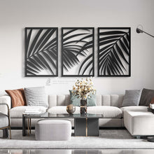 Load image into Gallery viewer, Palm Wall Art - Basic / Premium ( 3pc Set ) ( TRZN07 )