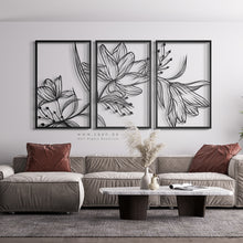 Load image into Gallery viewer, Flower Metal Wall Art - Premium ( FWZN02 )
