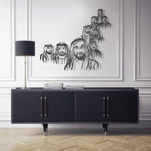 Load image into Gallery viewer, UAE Map wall art خريطة الإمارات ( Basic / Premium ) ( MPZN02 )