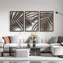 Load image into Gallery viewer, Palm Wall Art - Basic / Premium ( 3pc Set ) ( TRZN07 )
