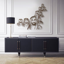 Load image into Gallery viewer, UAE Map wall art خريطة الإمارات ( Basic / Premium ) ( MPZN02 )