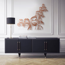 Load image into Gallery viewer, UAE Map wall art خريطة الإمارات ( Basic / Premium ) ( MPZN02 )