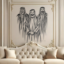 Load image into Gallery viewer, Abu Dhabi Royal Family شيوخ أبو ظبي - Premium ( Metal ) ( 2024 )