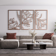 Load image into Gallery viewer, Flower Metal Wall Art - Premium ( FWZN02 )