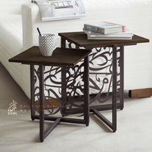 Load image into Gallery viewer, "Arabisc" Side Table Set " طاولة جانبية " أرابيسك ( SDTZN02 ) ( 2 pcs )