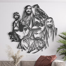 Load image into Gallery viewer, Sheikh Zayed bin Sultan Al Nahyan الشيخ زايد بن سلطان آل نهيان - Premium ( Metal ) 2024