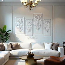 Load image into Gallery viewer, Flower Metal Wall Art - Premium ( FWZN04 )