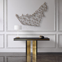 Load image into Gallery viewer, UAE Map wall art خريطة الإمارات ( Basic / Premium ) ( MPZN03 )