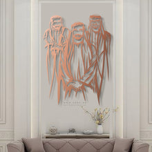 Load image into Gallery viewer, Sheikh Zayed, Sheikh Mohammed &amp; Sheikh Sultan الشيخ زايد والشيخ محمد والشيح سلطان - Premium ( Metal ) 2024 (Copy)
