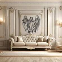 Load image into Gallery viewer, Sheikh Zayed, Sheikh Mohammed & Sheikh Mohammed الشيخ زايد & الشيخ محمد & الشيخ محمد - Premium ( Metal ) ( New )