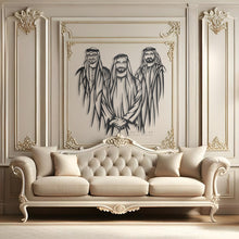 Load image into Gallery viewer, Sheikh Zayed, Sheikh Mohammed & Sheikh Mohammed الشيخ زايد & الشيخ محمد & الشيخ محمد - Premium ( Metal ) ( New )