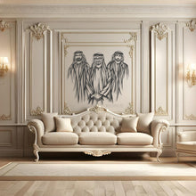 Load image into Gallery viewer, Sheikh Mohammed Bin Zayed, Sheikh Mohammed Bin Rashid & Sheikh Hamdan الشيخ محمد & الشيخ حمدان & الشيخ محمد- Premium ( 2024 )