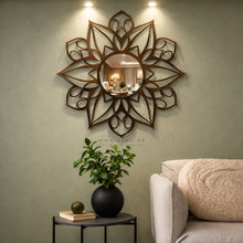 Load image into Gallery viewer, Rounded Wall Mirror مرآة حائط ( MRZN13 )