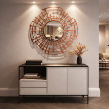 Load image into Gallery viewer, Rounded Wall Mirror مرآة حائط ( MRZN12 )