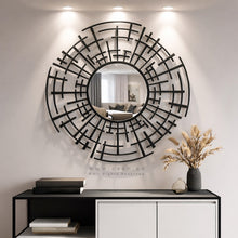 Load image into Gallery viewer, Rounded Wall Mirror مرآة حائط ( MRZN12 )