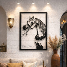 Load image into Gallery viewer, Horse Wall Art لوحة الخيل - Premium ( Metal ) ( HZN17 )