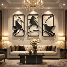 Load image into Gallery viewer, Birds Metal Wall Art - Premium ( BWZN03 )