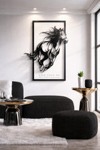 Load image into Gallery viewer, Horse Wall Art لوحة الخيل - Premium ( Metal ) ( HZN19 )