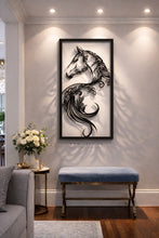 Load image into Gallery viewer, Horse Wall Art لوحة الخيل - ( HZN016 )