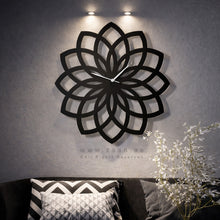 Load image into Gallery viewer, Flower Wall Clock ساعة حائط