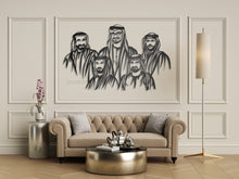 Load image into Gallery viewer, Sharjah Rollers Metal Wall Art - حكام الشارقه