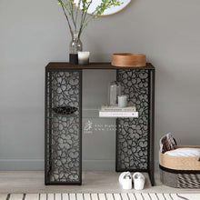 Load image into Gallery viewer, "Flower" Entrance Console "طاولة كونسول "فلاور( 2 pcs )