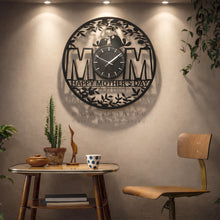 Load image into Gallery viewer, Mother's Day Wall Clock Gift ساعة حائط عيد الأم ( MOC01 )