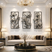 Load image into Gallery viewer, Flower Metal Wall Art - Premium ( FWZN03 )