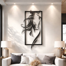 Load image into Gallery viewer, Horse Wall Art لوحة الخيل - Premium ( Metal ) ( HZN07 )
