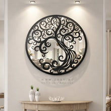 Load image into Gallery viewer, Rounded Wall Mirror مرآة حائط ( MRZN11 )