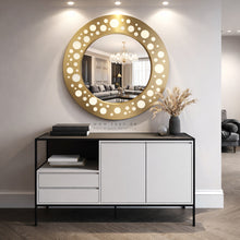 Load image into Gallery viewer, Rounded Wall Mirror مرآة حائط ( MRZN16 )