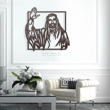 Load image into Gallery viewer, Sheikh Zayed bin Sultan Al Nahyan الشيخ زايد بن سلطان آل نهيان - Basic ( Wood & Acrylic )