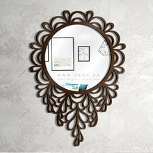 Load image into Gallery viewer, Ornamented Wall Mirror مرآة حائط ( MRZN10 )