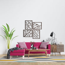 Load image into Gallery viewer, Tree Wall Art - Basic / Premium ( 4pc Set )