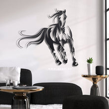 Load image into Gallery viewer, Horse Wall Art لوحة الخيل - Premium ( Metal ) ( HZN21 )